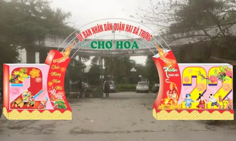 Quận Hai Bà Trưng tổ chức chợ hoa xuân Nhâm Dần năm 2022