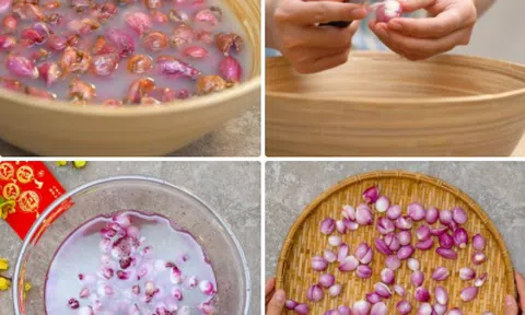 Bí quyết muối dưa hành đơn giản nhanh mà ngon ăn Tết