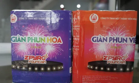 Vì sao Công ty Hóa chất 21 dừng bán hai sản phẩm pháo hoa giàn phun hoa và giàn phun viên?
