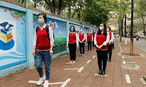 Hà Nội diễn tập công tác đón học sinh trở lại trường học sau Tết Nguyên đán