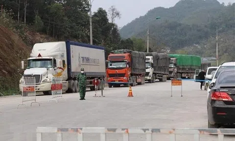 Lạng Sơn: Hơn 100 xe nông sản được thông quan qua cửa khẩu trong 1 ngày