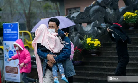 Liên tiếp đợt không khí lạnh tăng cường, miền Bắc mưa rét nhiều ngày