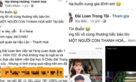 Cảnh báo nhiều đối tượng sử dụng Facebook dựng chuyện người sống thành người chết để lừa đảo, kêu gọi từ thiện