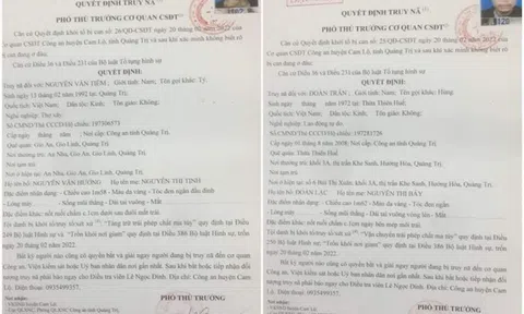 Truy nã 2 bị can khoét tường, trốn khỏi trại tạm giam