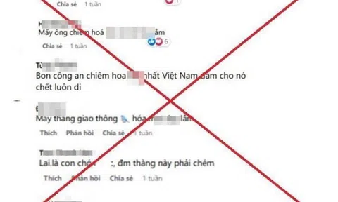Xúc phạm CSGT trên Facebook, 6 người bị phạt 45 triệu đồng
