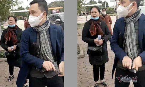 Nghệ An: Xác minh vụ người đàn ông rút súng, lên đạn chỗ đông người