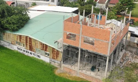 Công an Long An khám xét Tịnh thất Bồng Lai