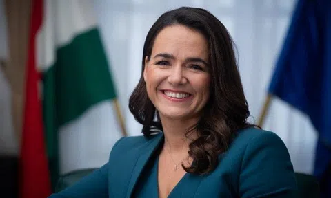 Chân dung nữ tổng thống đầu tiên của Hungary