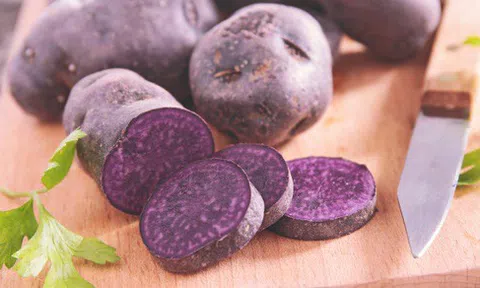 7 lợi ích bất ngờ của khoai tây tím