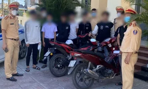 70 "quái xế genZ" mang dao, mã tấu "đại náo" các tuyến đường ở Đà Nẵng