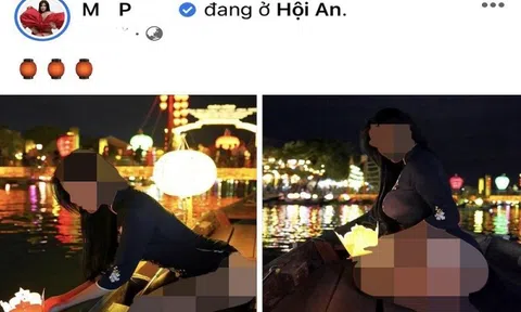 Danh tính cô gái mặc áo dài chụp ảnh khoe thân phản cảm ở Hội An gây phẫn nộ