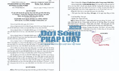 Long An: Đội giá mua sắm hệ thống máy CT-Scanner hơn 5 tỷ đồng?