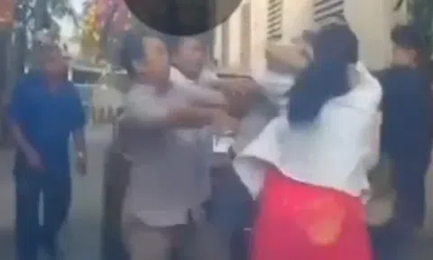 Xác minh clip người xưng công an xô xát với phụ nữ vì chỗ đỗ xe