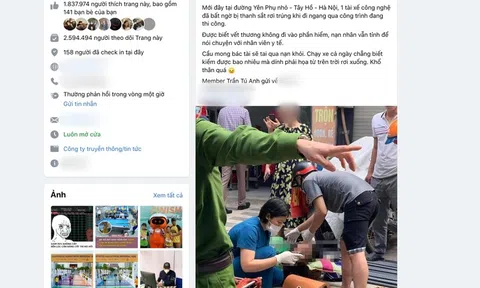 Thực hư chuyện tài xế xe công nghệ bị thanh sắt đâm xuyên cổ ở Hà Nội