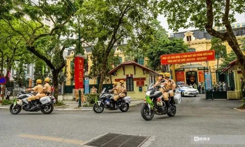 Công an Hà Nội ra quân bảo vệ SEA Games 31