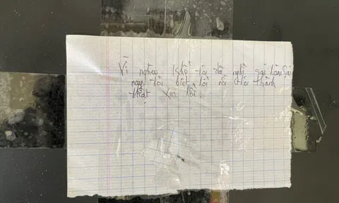 Vụ tên trộm kỳ lạ âm thầm trả tài sản giá hàng trăm triệu: Lá thư kèm theo viết nội dung gì?