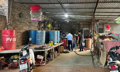 Tạm giữ hơn 3.000 lít xăng dầu không rõ nguồn gốc tại Hà Nội