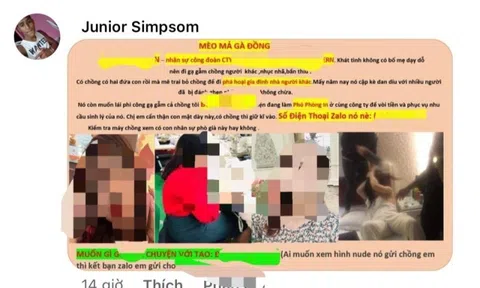 Công nhân vay "tín dụng đen", nữ cán bộ công đoàn bị đe dọa, đăng hình lên mạng lăng mạ