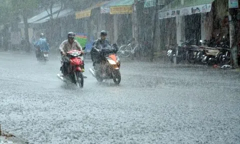 Dự báo thời tiết ngày 13/5/2022: Miền Bắc mưa dông tiềm ẩn thời tiết nguy hiểm