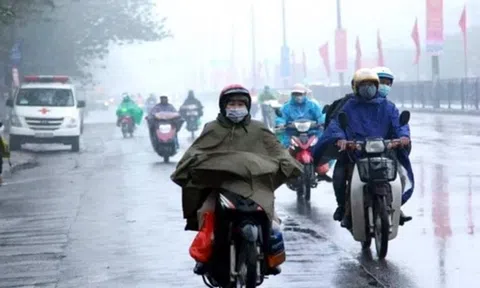 Ngày mai miền Bắc đón không khí lạnh gây mưa diện rộng, có nơi 17 độ C