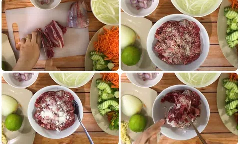 Cách làm nộm thịt bò thơm ngon tuyệt hảo chiêu đãi cả gia đình