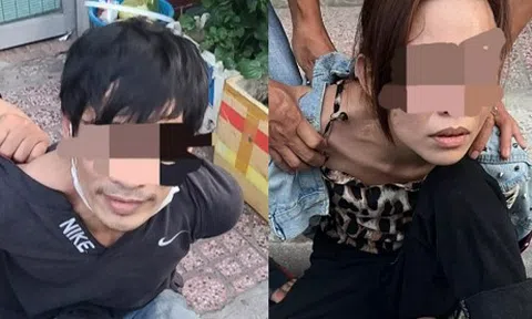 Công an cải trang mật phục, bắt đôi nam nữ ôm 1kg ma túy như phim hành động