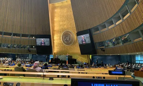 Việt Nam được bầu làm Phó Chủ tịch Đại hội đồng LHQ khóa 77