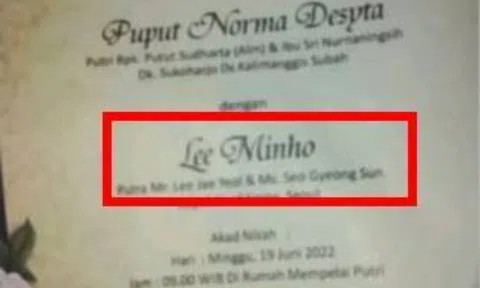 Đám cưới gây xôn xao cộng đồng mạng vì chú rể tên Lee Min Ho