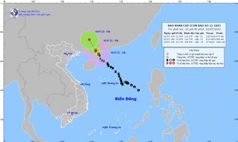 Bão số 1 giật cấp 15 có đổ bộ vào Việt Nam không?