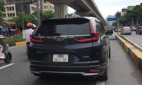 Công an xác minh vụ nam thanh niên tố bị tài xế Honda CR-V hành hung