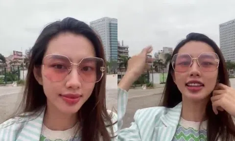 Thùy Tiên lộ mặt mộc khi livestream, bị hải quan giữ lại không lý do