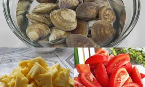 Giải nhiệt cho cả gia đình với món canh ngao chua cực thanh mát, ngon miệng