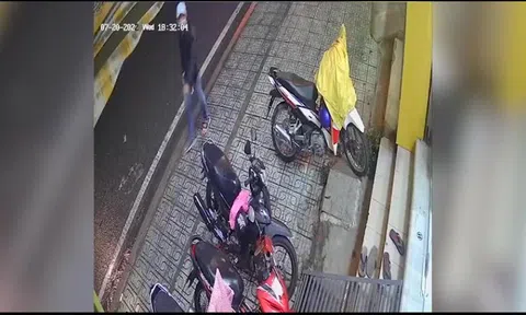 Video: Mượn xe máy đi làm thêm, nữ sinh bị kẻ trộm bẻ khóa trong 5 giây