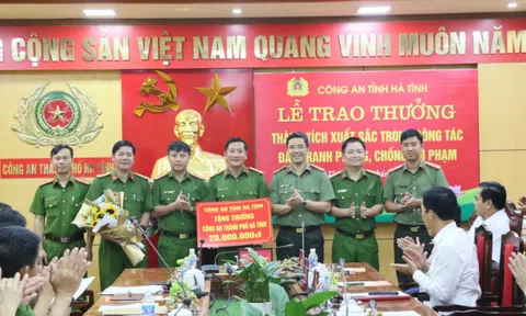 Công an Tp.Hà Tĩnh có nhiều thành tích xuất sắc trong đấu tranh phòng, chống tội phạm
