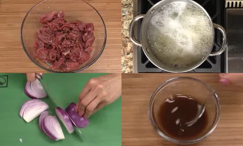 Cách làm khoai tây xào thịt bò cho bữa cơm đậm vị