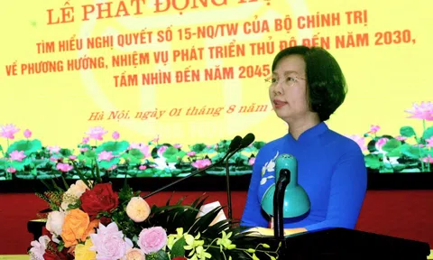 Hà Nội phát động hội thi tìm hiểu Nghị quyết phát triển Thủ đô