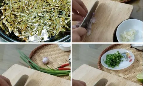 Cách làm món cá cơm khô rim chua ngọt cực ngon miệng, ăn cùng cơm trắng là "chuẩn bài"