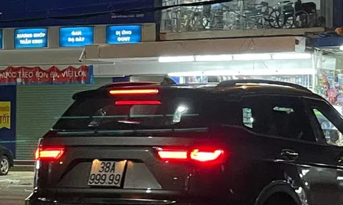 Hà Tĩnh: Làm rõ vụ ô tô biển ngũ quý 9 giả tham gia giao thông