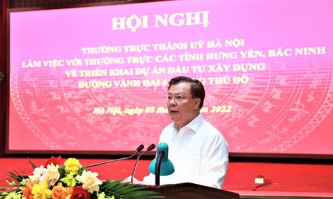 3 địa phương thống nhất 5 nội dung thực hiện Dự án đường Vành đai 4