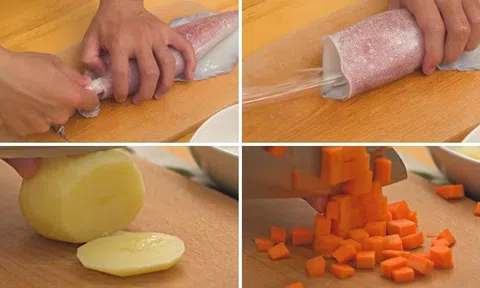 Cách làm mực nhồi cơm sốt sa tế cay cay, đậm đà bắt miệng