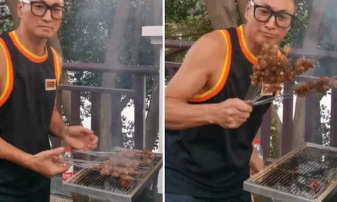 Hà Gia Kính bán hàng rong ở tuổi xế chiều