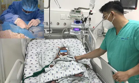 Bé gái 3 tháng tuổi xuất huyết tiêu hóa nặng do bị cho uống nước lắng phèn