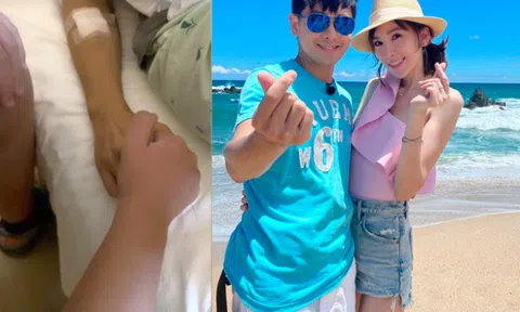 Hình ảnh đầu tiên của Lâm Chí Dĩnh sau khi phẫu thuật xương mặt