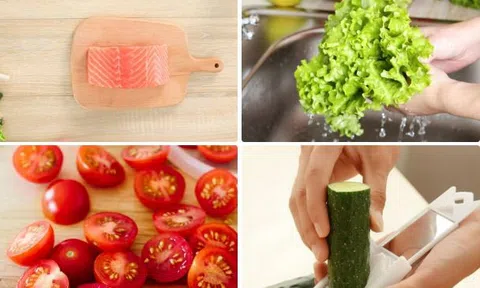 Cách làm salad cá hồi thơm ngon lại giàu dinh dưỡng