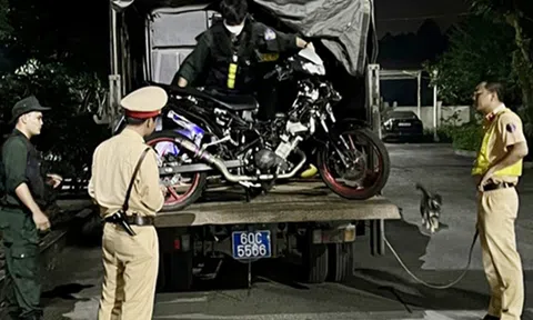 Đồng Nai: Ngăn chặn kịp thời nhóm đua xe trái phép trên QL51
