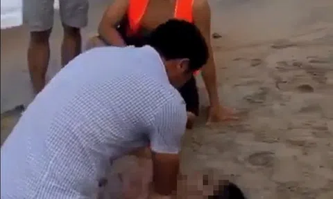 Cô gái đuối nước ngưng tim may mắn được 3 cán bộ Công an cứu sống