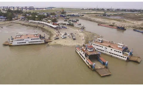 Phà Gót phân luồng bảo đảm an toàn giao thông đón khách dịp Lễ Quốc khánh 2/9