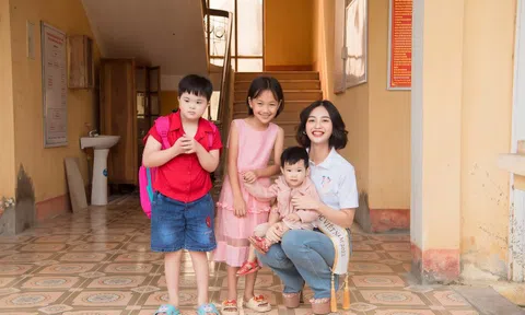 Hoa hậu Nông Thuý Hằng khởi đầu hành trình khuyến học tại Hà Giang