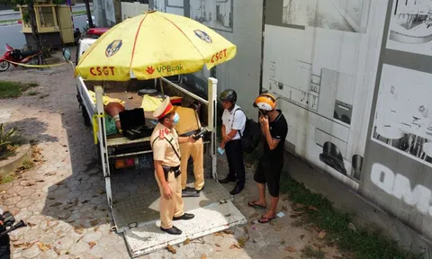 Tuyên bố bỏ xe máy khi bị thông báo vi phạm nồng độ cồn “khủng”