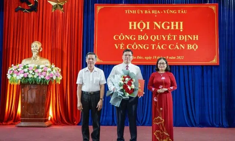 Bà Rịa - Vũng Tàu: Huyện ủy Châu Đức có tân Bí thư